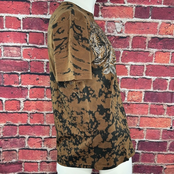Affliction Men's Short Sleeve Graphic T-shirt - Black/Brown-Size: Large - NWOT - Picture 9 of 13
